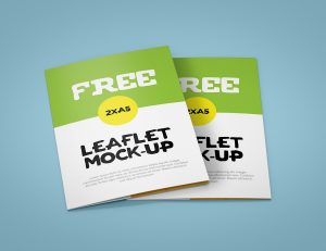 free brochure template downloads leaflet xa mockup