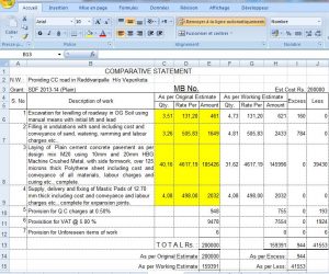 free building estimate format in excel road estimate template in excel format