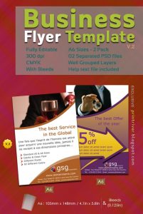 free business flyer templates preview flyer pack by printriver