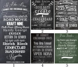 free chalkboard font chalkboard fonts