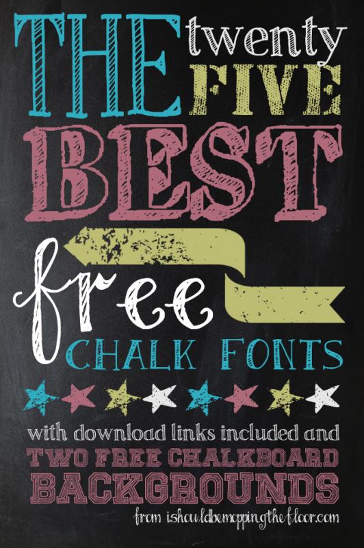 free-chalkboard-font-template-business