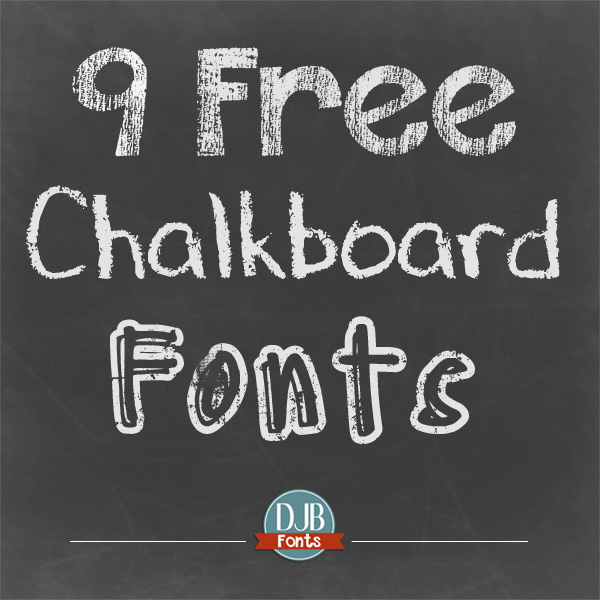 chalkboard fonts free download for mac