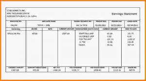 free check stub template printables free check stub template printables