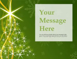 free christmas flyer templates christmas tree green flyer free template