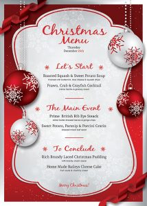 free christmas party invitations template christmas eve menu template psd v in christmas menu template word