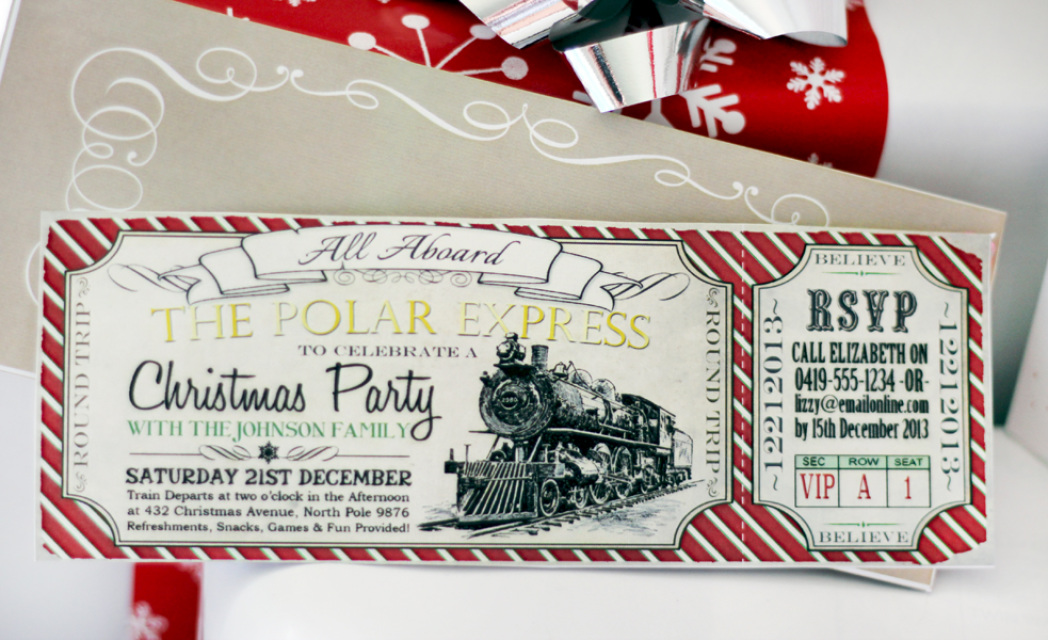 free christmas party invitations template