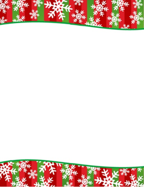 free christmas stationery templates