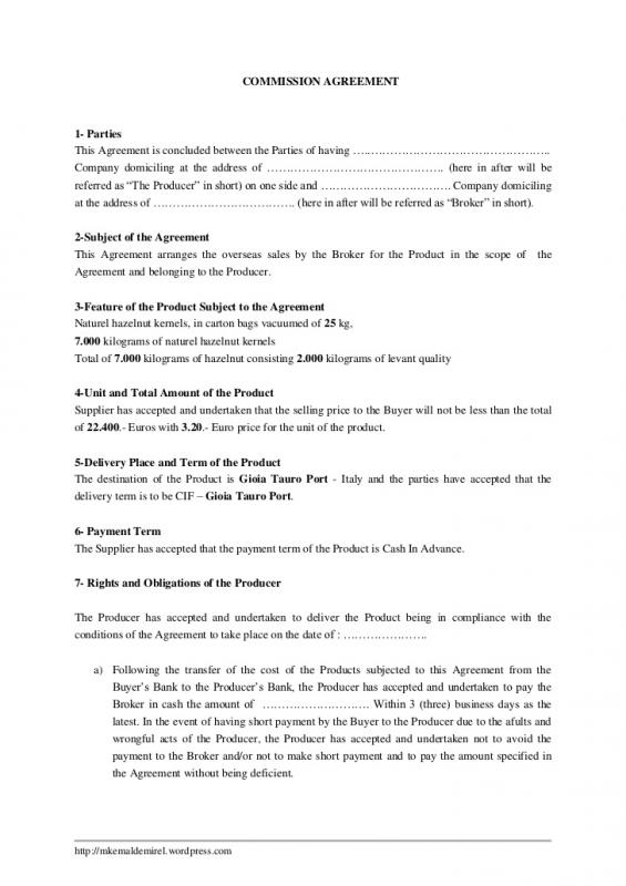 Free Contractor Agreement Template  Template Business