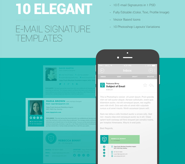 free email signature templates