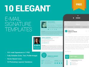 free email signature templates main image