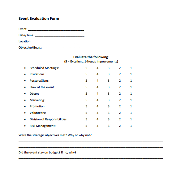 free estimate forms