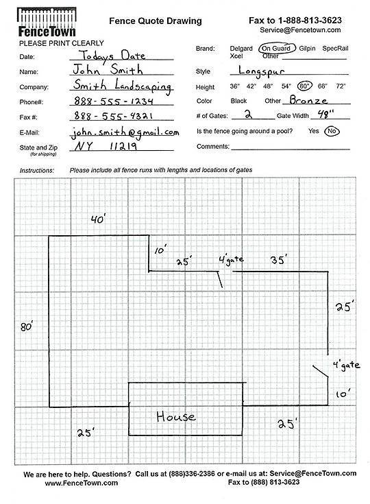 free estimate forms