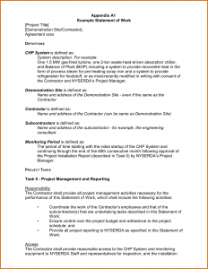 free estimate forms statement of work template