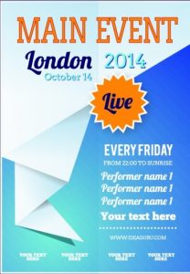 free event flyer templates free event flyer template