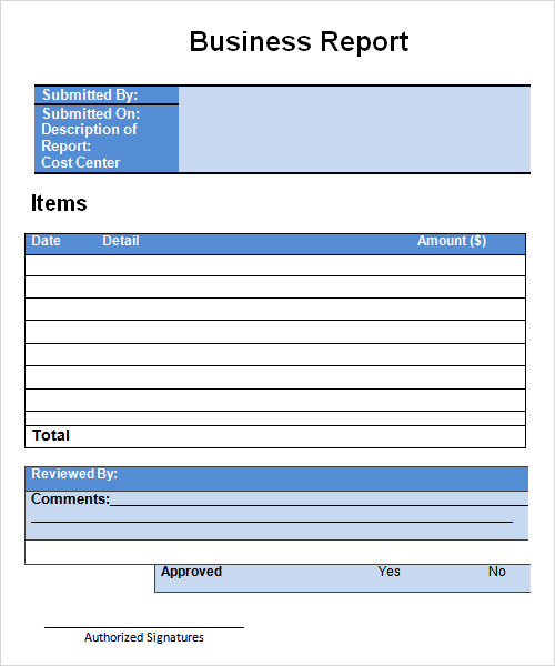 free expense report form pdf