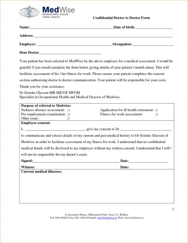 free fill in the blank doctors note template business