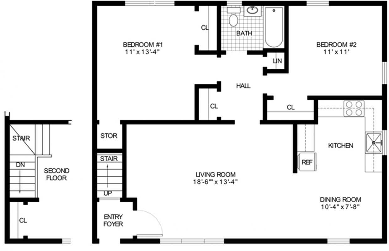 Simple Home Plan Free Placement Home Building Plans