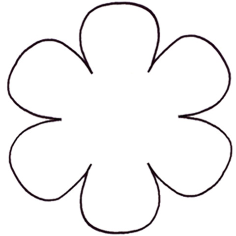 free flower templates