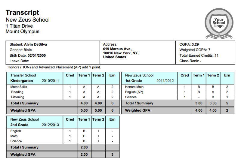 free gradebook template