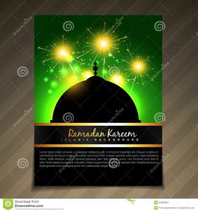 free holiday flyer templates islamic brochure deesign vector festival template background