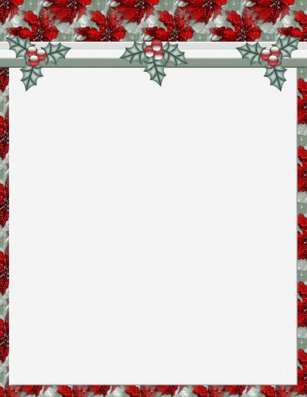 free holiday stationery templates