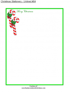 free holiday stationery templates free printable christmas stationery