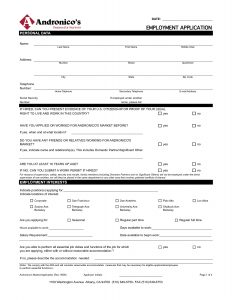 free job application template job application template jvwithmenow free job application template