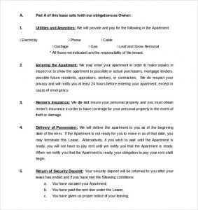 free lease agreement template word rental agreement template free word excel pdf documents with regard to lease agreement template word