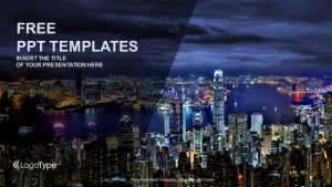 free medical powerpoint templates hong kong at night powerpoint templates