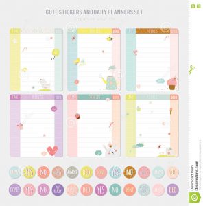 free memo template cute note template notebook paper stickers set vector funny animals illustrations good kids fun background