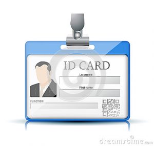 free name badge template id card vector illustration background