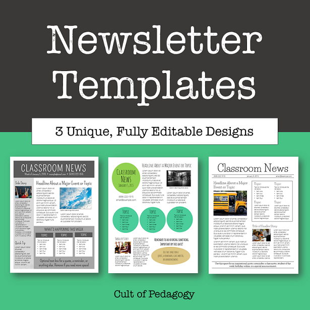 free newsletter templates