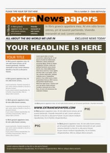 free newspaper template word newspaper template