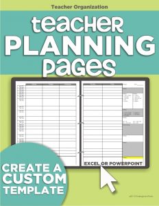 free powerpoint templates for teachers teacher planning binder