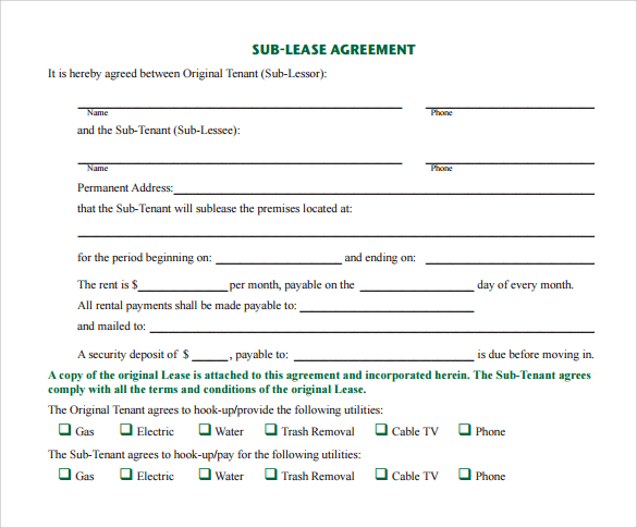 free printable basic rental agreement template business