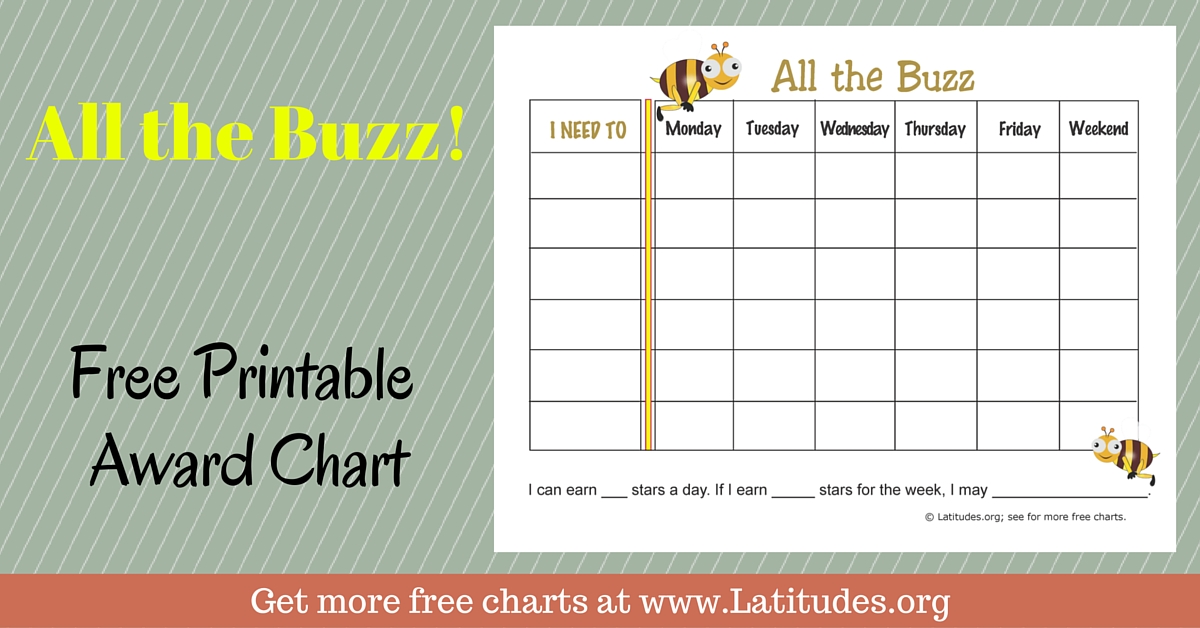 free printable behavior charts