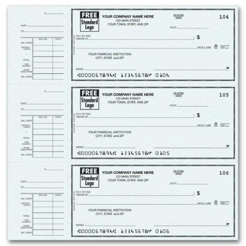 free personal check printing template pdf docx