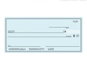 free printable checks template blank blue check