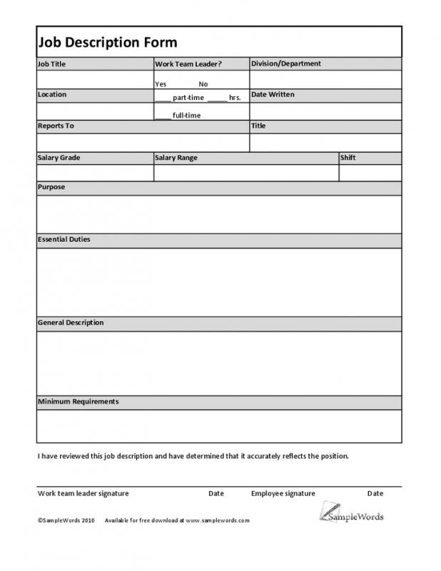 free printable employment application form pdf