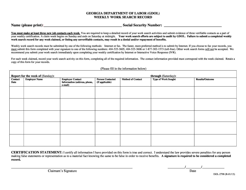 free printable employment verification form