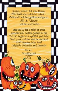 free printable halloween invitations for adults thanksgiving party pumpkins