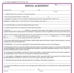 free printable lease agreement free printable rental agreements