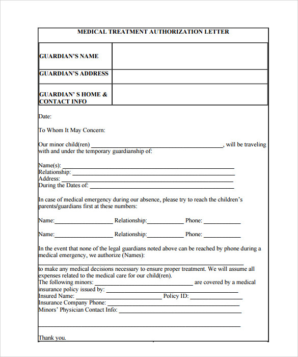 free printable medical release form