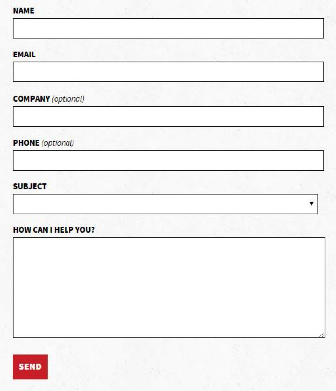 free printable order forms