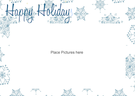 free printable postcard templates