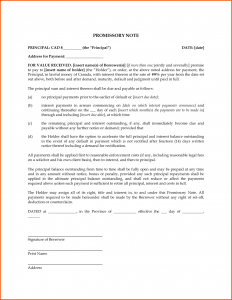 free printable promissory note blank promissory note template e