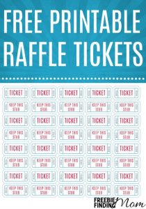 free printable raffle tickets free printable raffle tickets pin