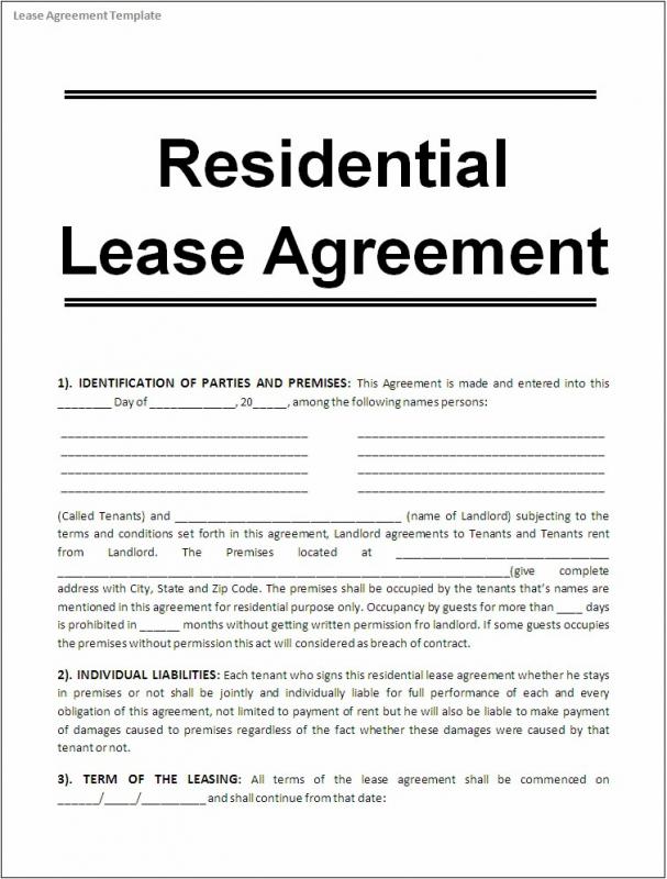 free-rental-agreements-to-print-free-standard-lease-agreement-form