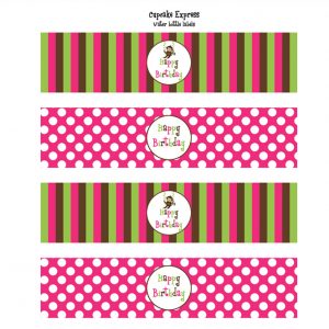 free printable water bottle labels free printable water bottle label template