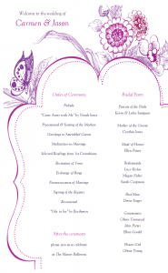 free program templates wedding programs templates ahcnitm